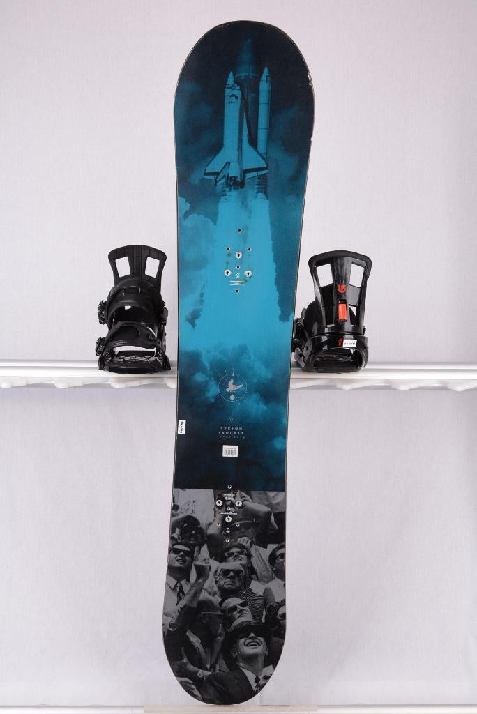 159 snowboard BURTON PROCESS EXPERIENCE FLYING V, BLUE, Ophalen of Verzenden, Gebruikt, Board