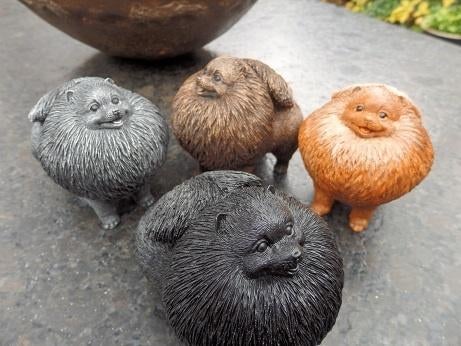 Pomeriaan hondenbeeldjes in diverse kleuren, Ophalen of Verzenden, Nieuw