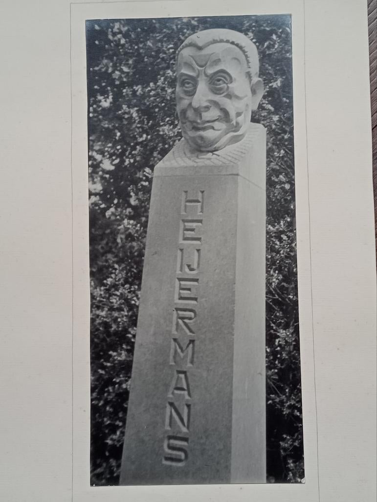 Oude foto Joseph Mendes da Costa beeld van Heijermans, Ophalen of Verzenden