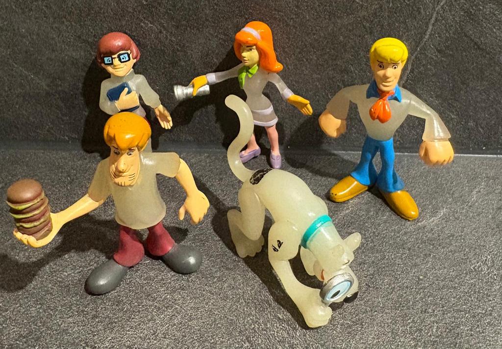 Lichtgevende scooby doo set, Ophalen of Verzenden, Zo goed als nieuw