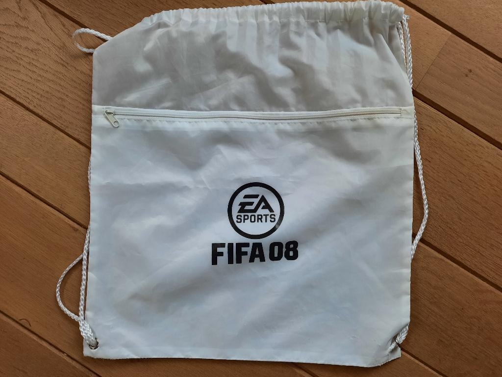 FIFA08 rugtas wit EA Sports - FIFA 08 -, Ophalen of Verzenden, 25 tot 40 cm, Overige merken, 30 tot 45 cm
