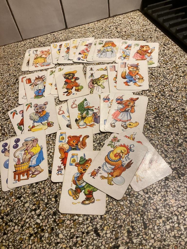 Zwarte piet spel, Ophalen of Verzenden, Zo goed als nieuw, Kwartet(ten)