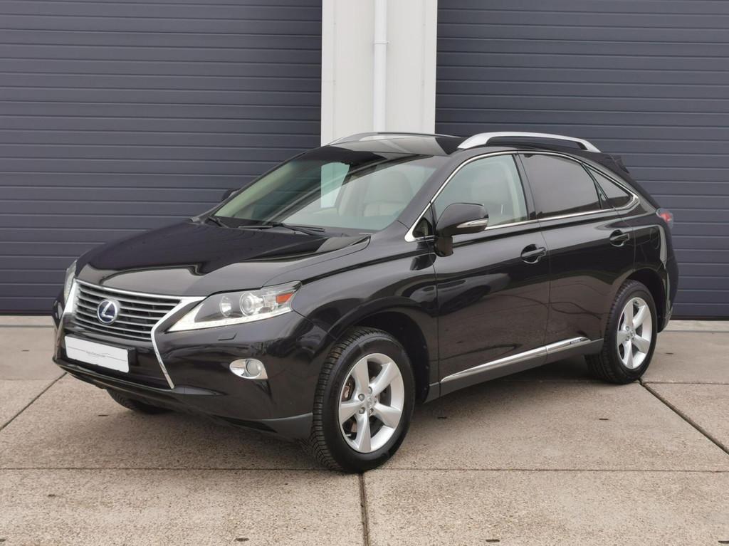 Lexus RX 450h 4WD 2013 facelift 2 JAAR GARANTIE!, Auto's, Lexus, Automaat, Gebruikt, Beige, Zwart