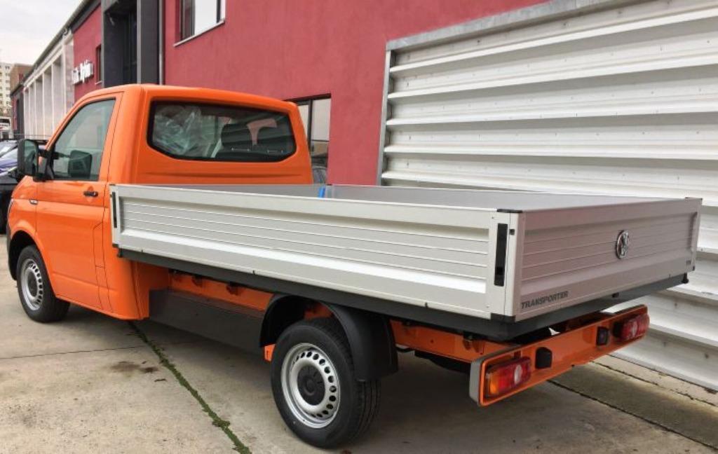 Laadbak VW Transporter Pick Up enkelcab lang WB No 7J3801041, Gebruikt, Achterklep, Volkswagen, Ophalen of Verzenden