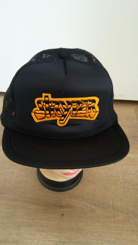 Stryper vintage hardrock metal rare logo cap pet muziek, Ophalen of Verzenden, Gebruikt, Kleding