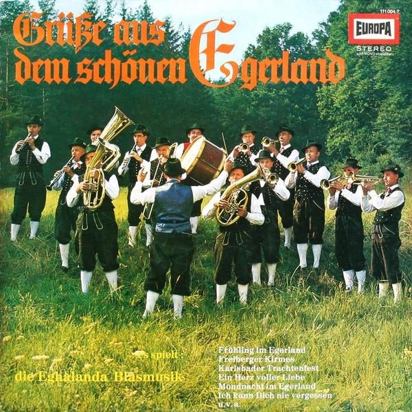 LP Grüsse aus dem schönen Egerland - Egerländer Blasmusik, Ophalen of Verzenden, Zo goed als nieuw, 12 inch