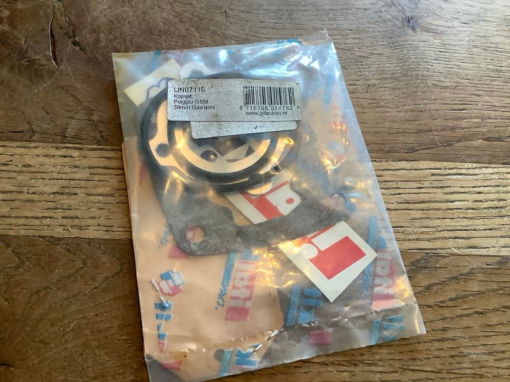 Piaggio GSM 39mm Gilardoni Kopset - Nieuw, Verzenden, Nieuw, Overige typen, Piaggio