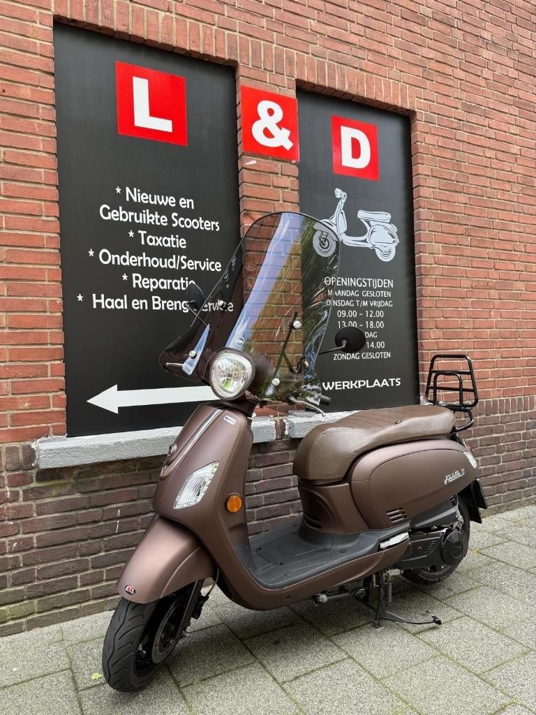 Te Koop sym fiddle III ( motor kenteken ), Ophalen, SYM, 125 cc, Zo goed als nieuw