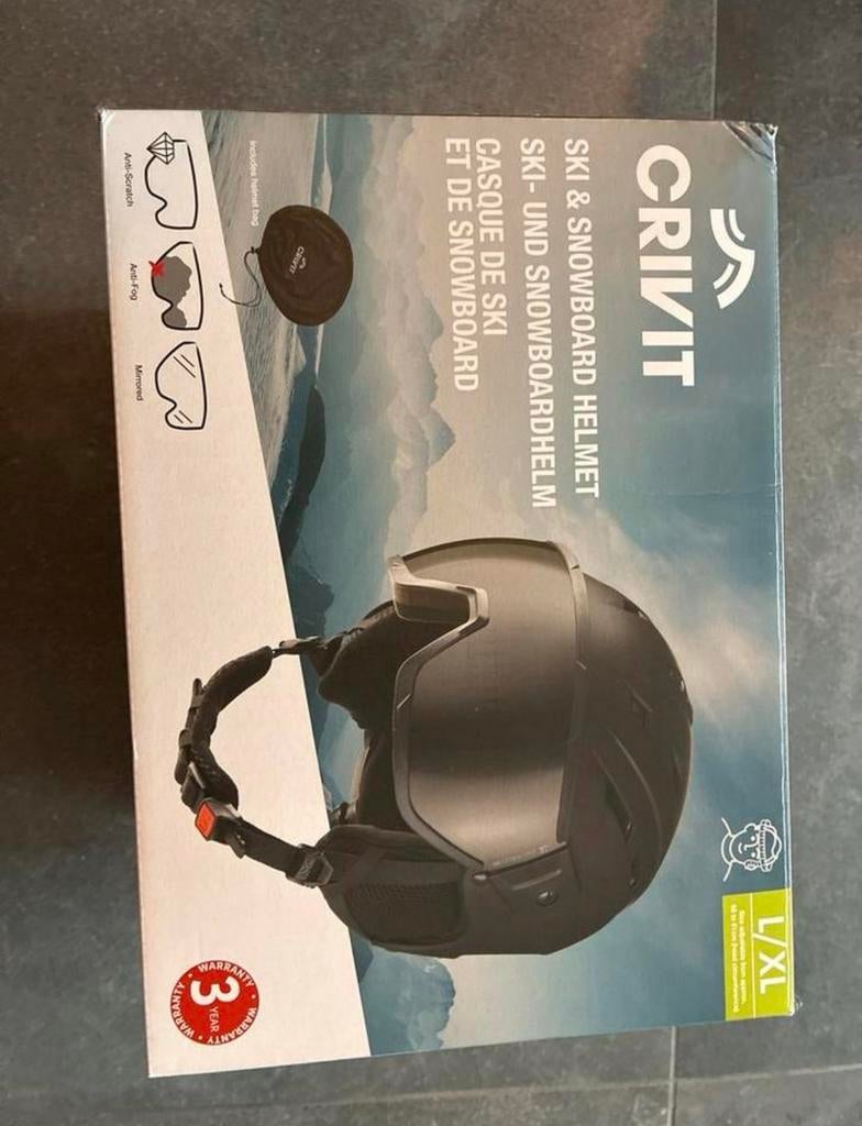 Crivit Skihelm, Overige merken, Overige typen, Ophalen of Verzenden, Zo goed als nieuw