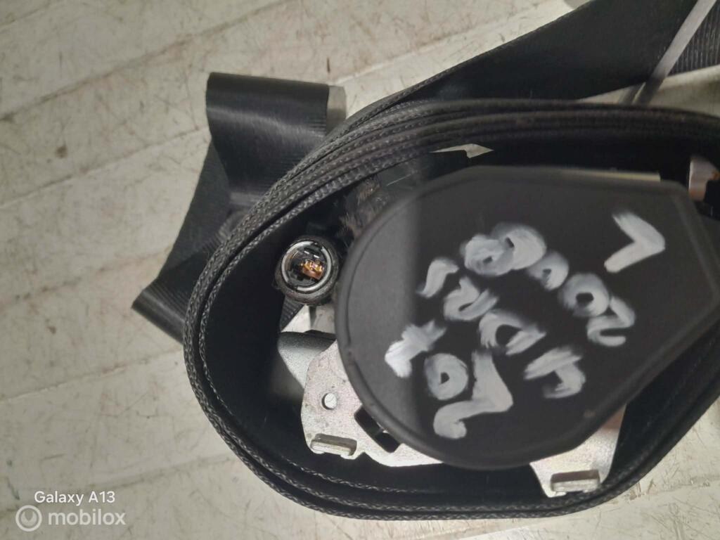 Gordel Peugeot 207 96498059XX 96498058XX, Auto-onderdelen, Gebruikt, Ophalen of Verzenden