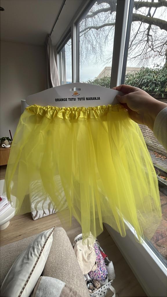 4x Gele Tutu, Carnaval, Nieuw, Kleding, Ophalen