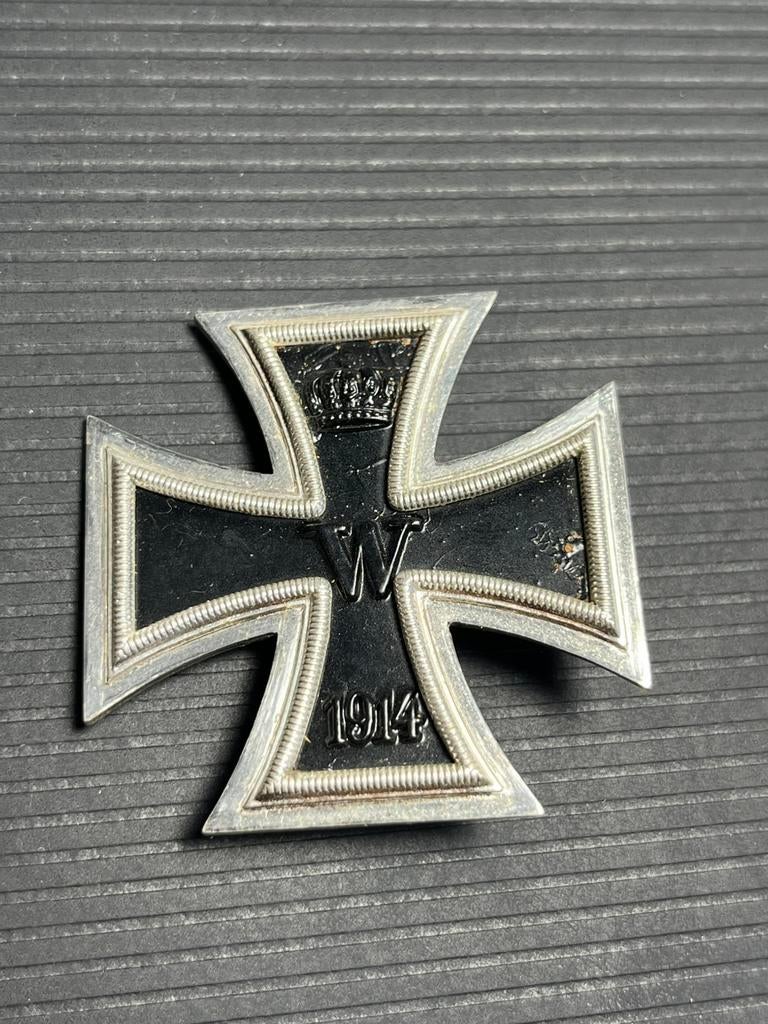 Ww1 ek1 ongemarkeerd, Ophalen of Verzenden, Duitsland, Mes of Dolk