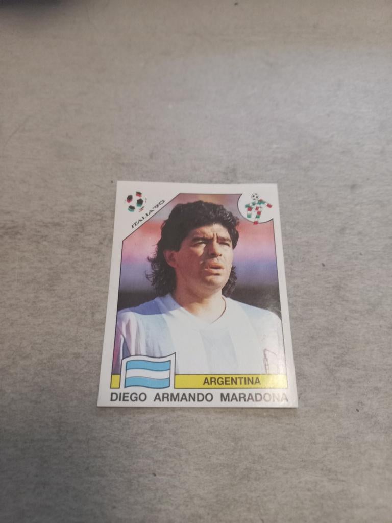 Diego armando Maradona italia90, Hobby en Vrije tijd, Stickers en Plaatjes, Ophalen of Verzenden, Nieuw, Sticker