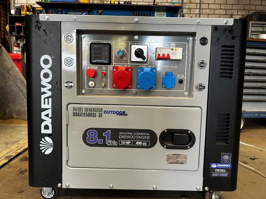 Daewoo DDAE11500SL-3E NIEUW 0 draaiuren