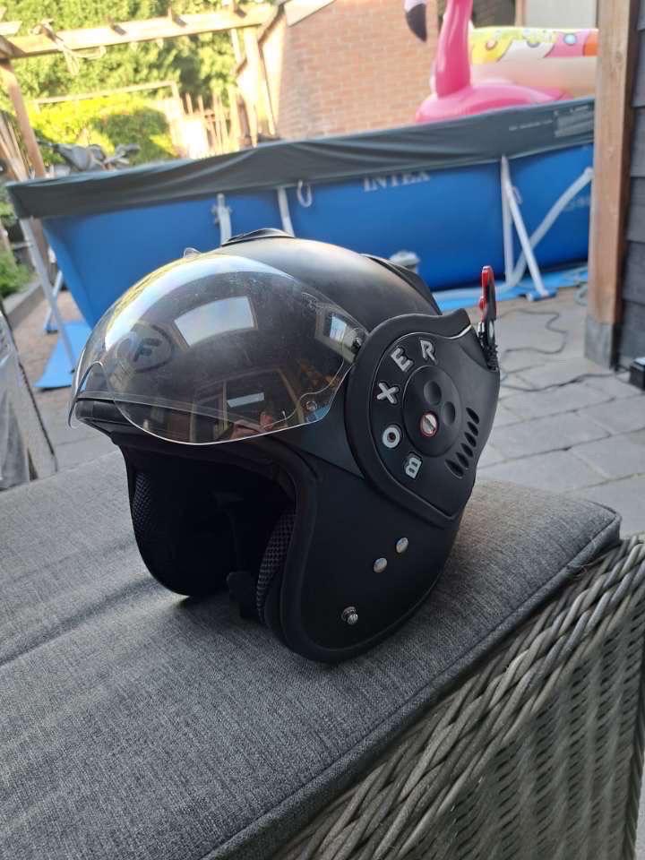Boxer helm maat M, Ophalen of Verzenden, Zo goed als nieuw