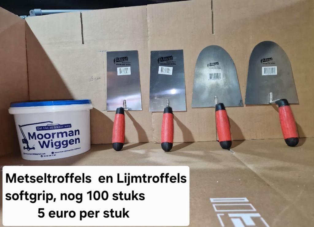 Lijmtroffel lijmtroffels metseltroffel lijmkraan, Ophalen of Verzenden