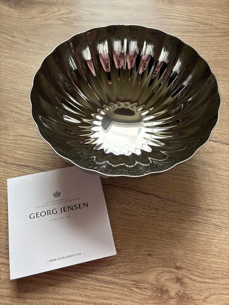 Georg Jensen Bernadotte Schaal Medium - Nieuw in doos!, Ophalen of Verzenden, Nieuw