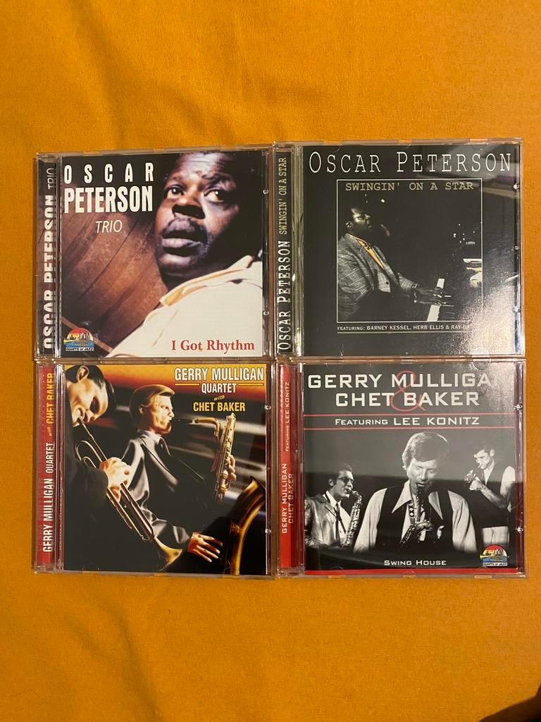 Jazz CD Collectie - Oscar Peterson & Gerry Mulligan, 1980 tot heden, Boxset, Ophalen of Verzenden, Zo goed als nieuw