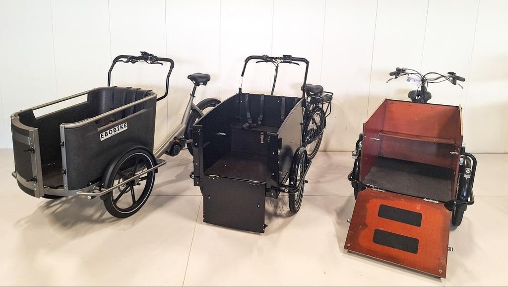 Elektrische honden bakfietsen NIEUW en GEBRUIKT met GARANTIE, Fietsen en Brommers, Fietsen | Bakfietsen, Nieuw, Overige merken