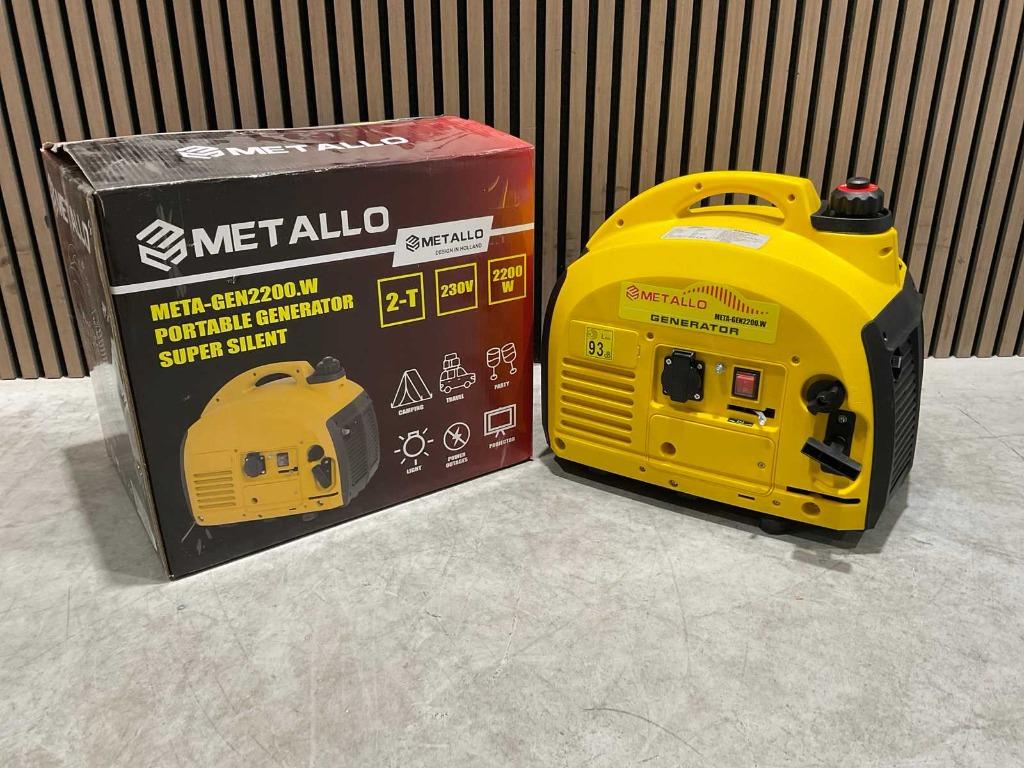 Stroomgenerator / aggregaat inverter 2 modellen new in doos, Ophalen, Benzine, Nieuw, Geluidgedempt