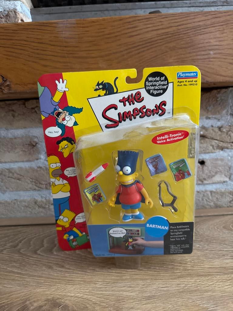 Bartman Playmates Simpsons Figuur - Nieuw in Verpakking, Ophalen of Verzenden, Nieuw