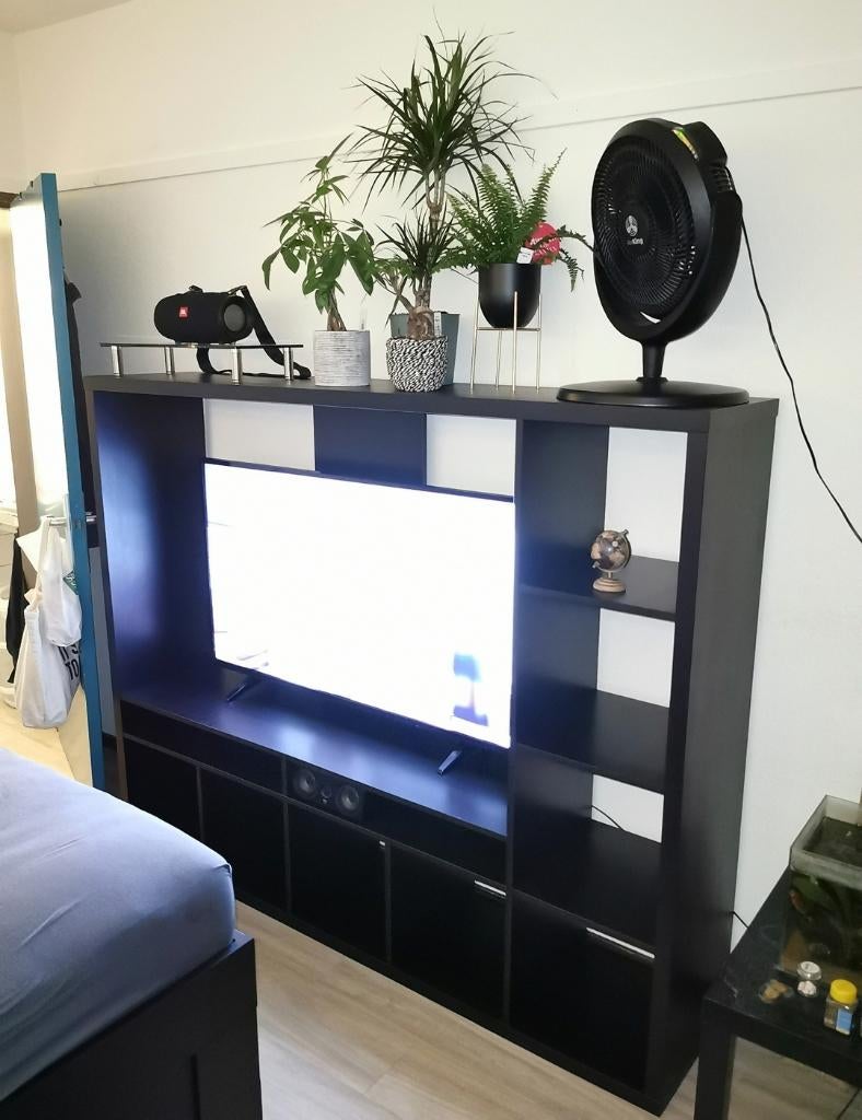 Ikea tv meubel, Huis en Inrichting, Kasten | Televisiemeubels, Ophalen, Gebruikt, 100 tot 150 cm, 150 tot 200 cm