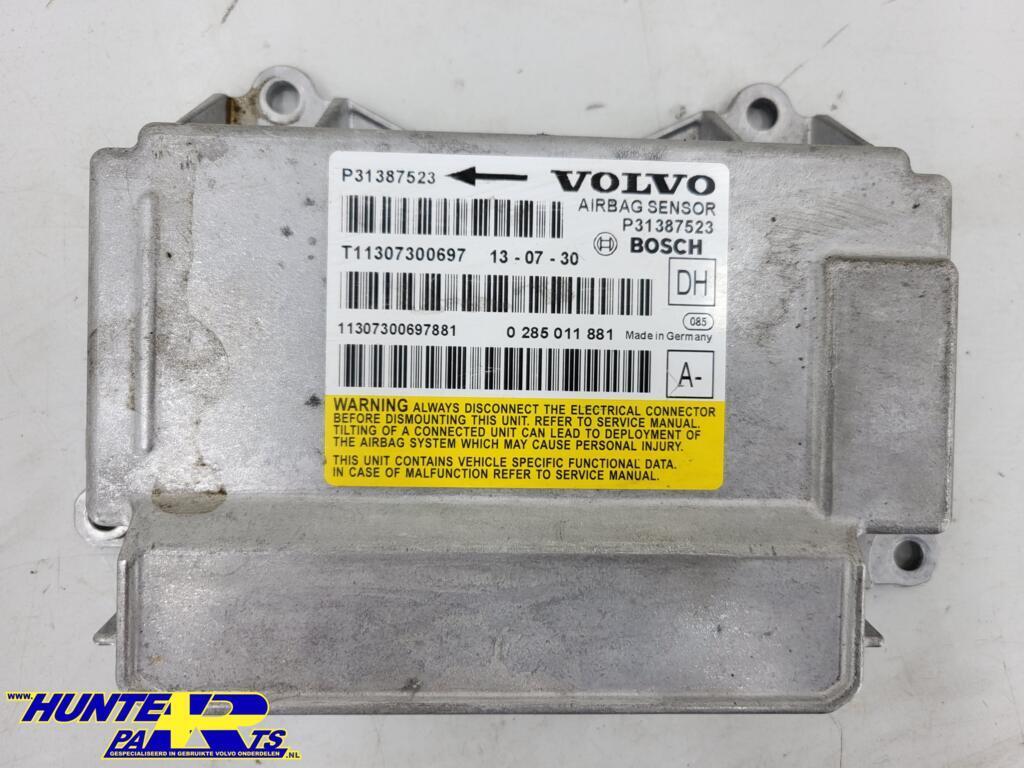 Airbag module Volvo V60/S60 ('10-'18) 31387523, Gebruikt, Ophalen of Verzenden, Volvo, Volvo