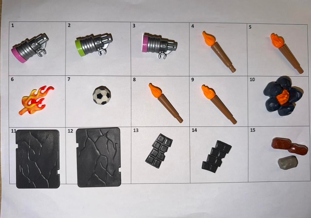 Feb 603: playmobil: onderdelen, Ophalen of Verzenden, Gebruikt, Los playmobil