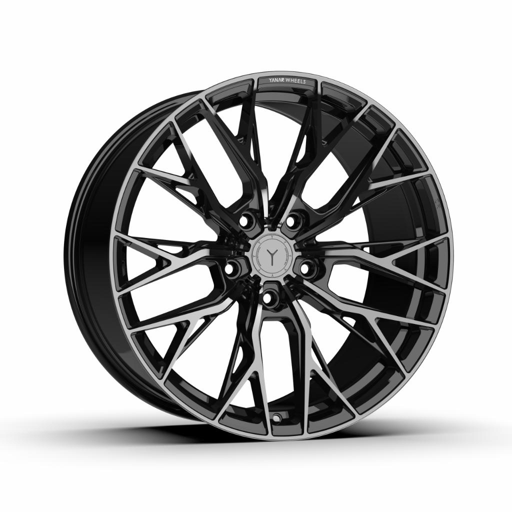 YANAR FLOW FORGED DNZ-20 22 INCH AUDI Q5 Q7 BMW X3 X5 X6, 255 mm, Velg(en), Nieuw, Overige maten
