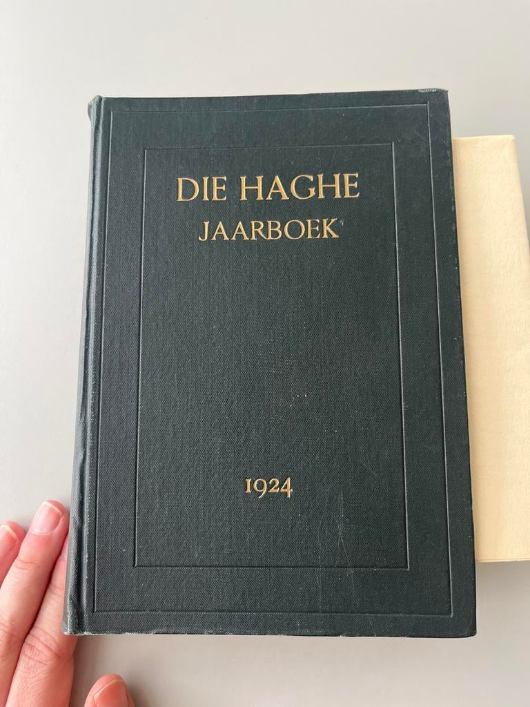 Die Haghe Jaarboek 1924, Ophalen of Verzenden, 20e eeuw of later, Gelezen