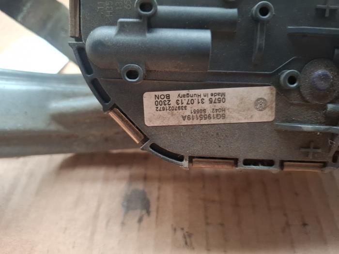 Ruitenwismotor + Mechaniek van een Volkswagen Golf, Gebruikt, -, -, -