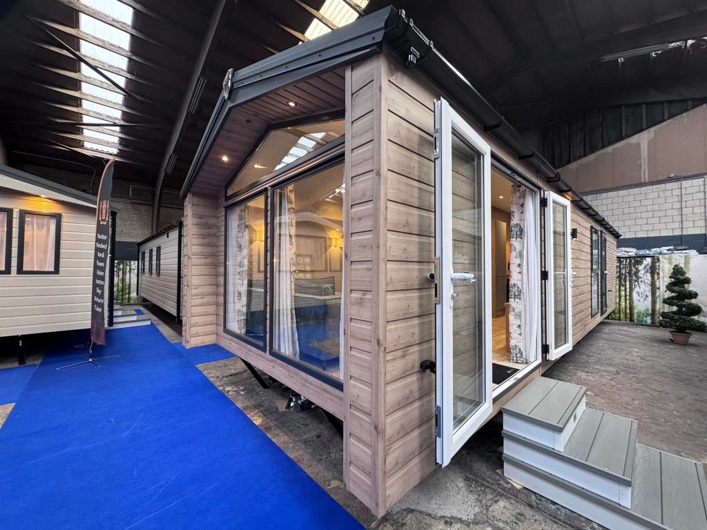 Chalet Nordwood 11m-4m, bij World Caravans&Chalets!, Caravans en Kamperen, Tot en met 4