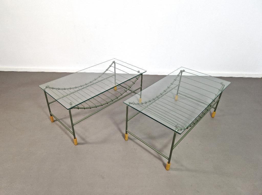 Leolux 'Volare' Salontafels, Jan Armgardt, Ophalen, Gebruikt, -, 75 cm of meer