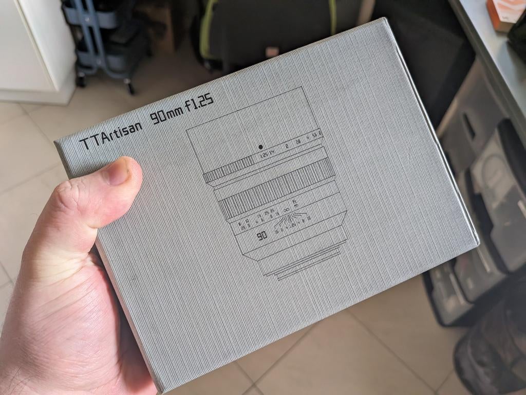 TTArtisan 90mm F/1.25 GFX, Ophalen of Verzenden, Zo goed als nieuw