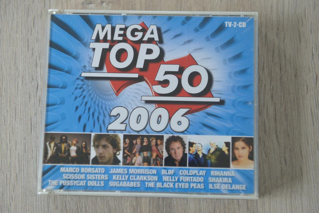 HET BESTE UIT DE MEGA TOP 50 == 2CDbox == 2006, Verzenden, Zo goed als nieuw, Pop, Boxset