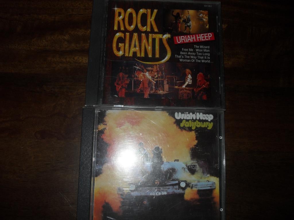 2 CD'S URIAH HEEP., Ophalen of Verzenden, Zo goed als nieuw