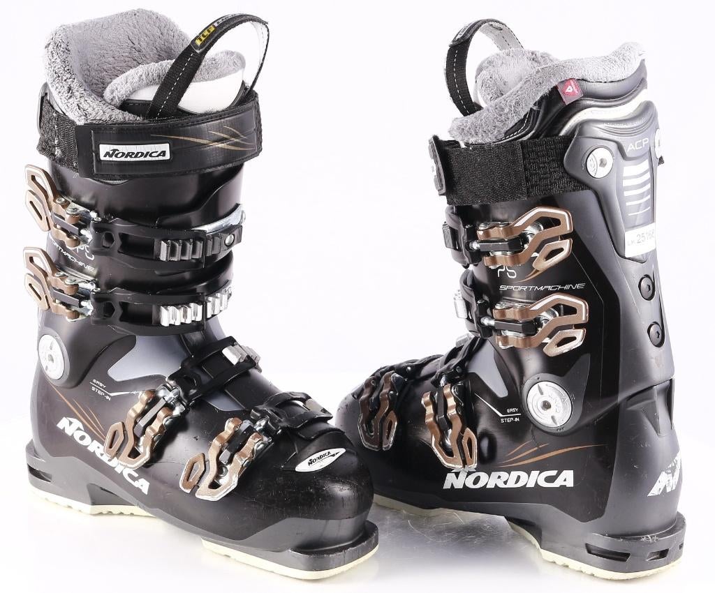 36,5 37 EU dames skischoenen NORDICA SPORTMACHINE, 160 tot 180 cm, Gebruikt, Schoenen, Ophalen of Verzenden