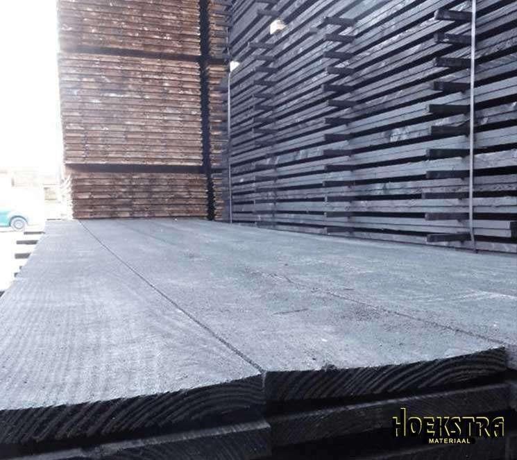 Zwarte Douglas Planken slechts €2,95 per meter!!, Doe-het-zelf en Verbouw, Hout en Planken, Ophalen, Minder dan 25 mm, Nieuw, Plank