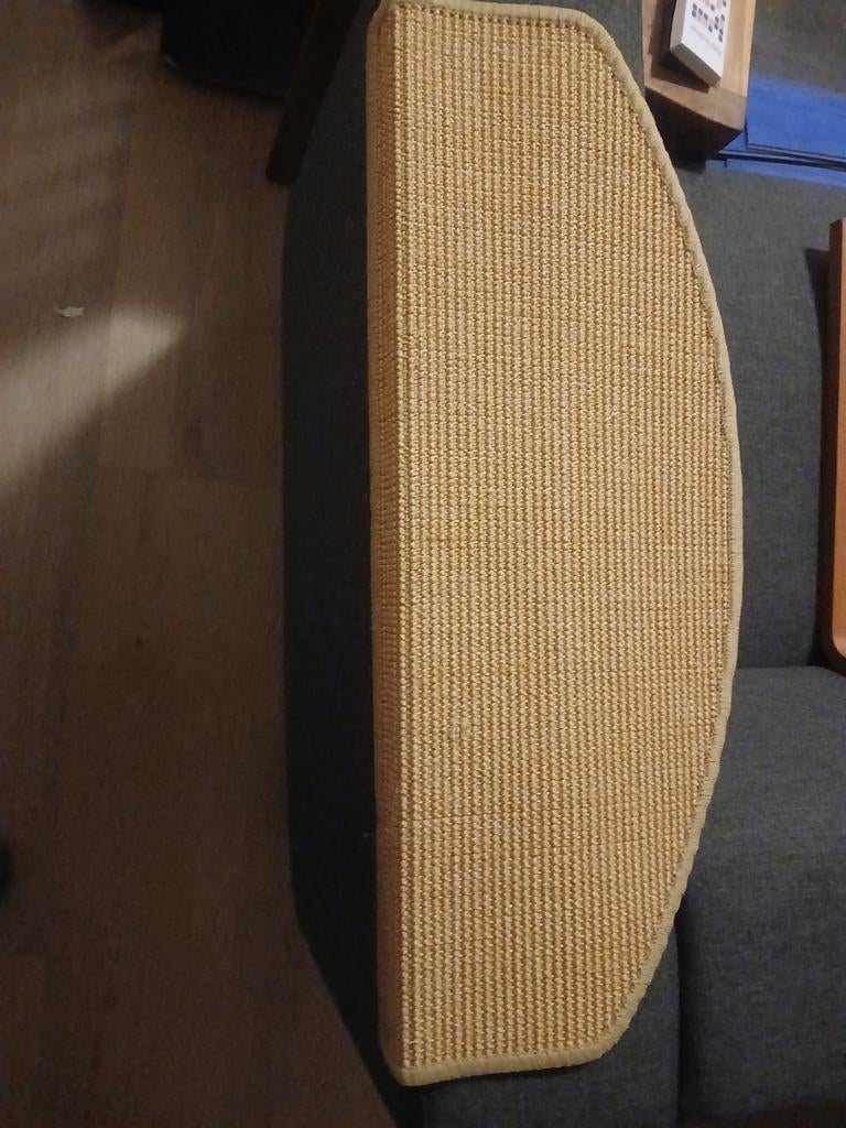 Sisal trapmatten zware kwaliteit NIEUW maantjes trapmaantjes, Huis en Inrichting, Ophalen of Verzenden, Zo goed als nieuw