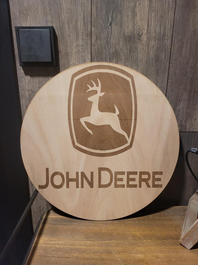John deere bord, Ophalen of Verzenden, Nieuw