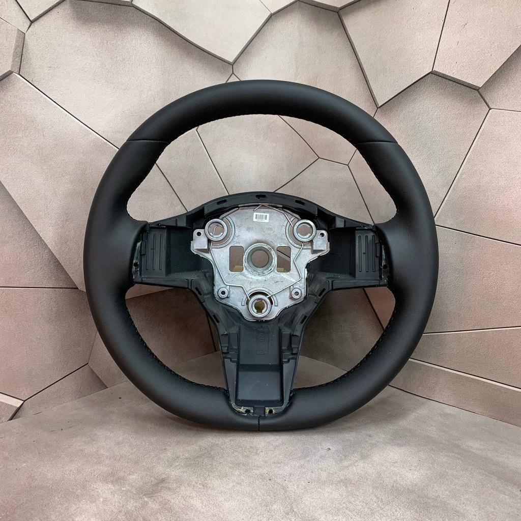 Stuurwiel Stuur Tesla model 3 OPNIEUW BEKLEED, Auto-onderdelen, Besturing, Nieuw, Ophalen of Verzenden