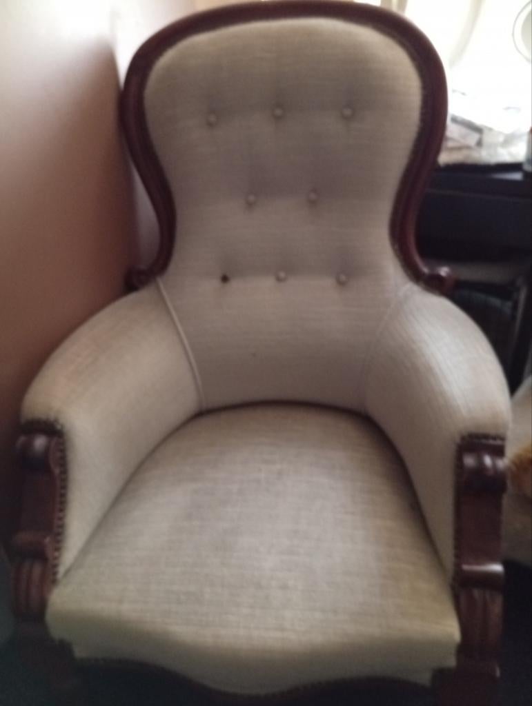 Antieke Victoriaanse Stoelen (damens en heren), Ophalen
