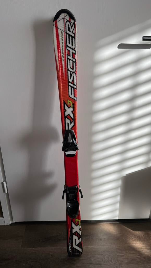 Kinder carve ski Fischer RX lengte 120, Ophalen, 100 tot 140 cm, Carve, Ski's