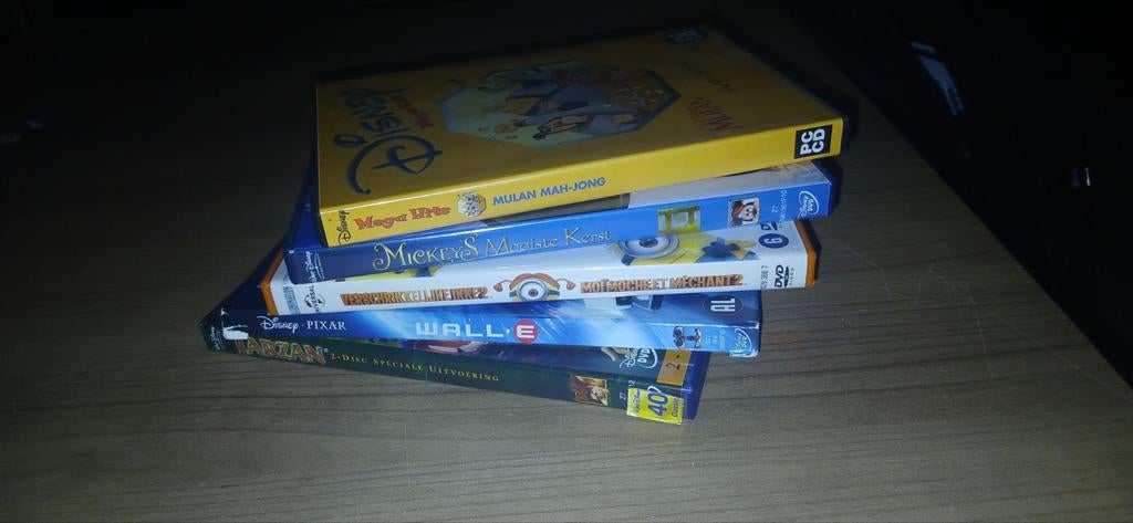 Disney DVD Collectie - 5 stuks, Avontuur, Gebruikt, Alle leeftijden, Ophalen of Verzenden