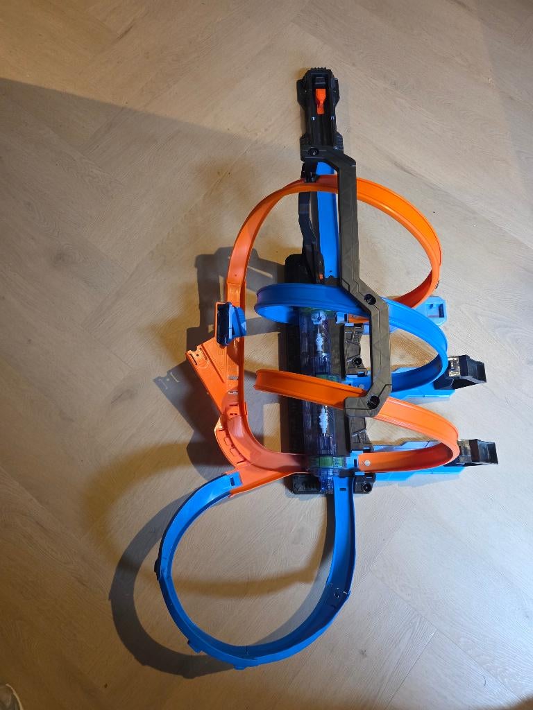 Hot wheels triple looping, Racebaan, Ophalen of Verzenden, Zo goed als nieuw, Hot Wheels