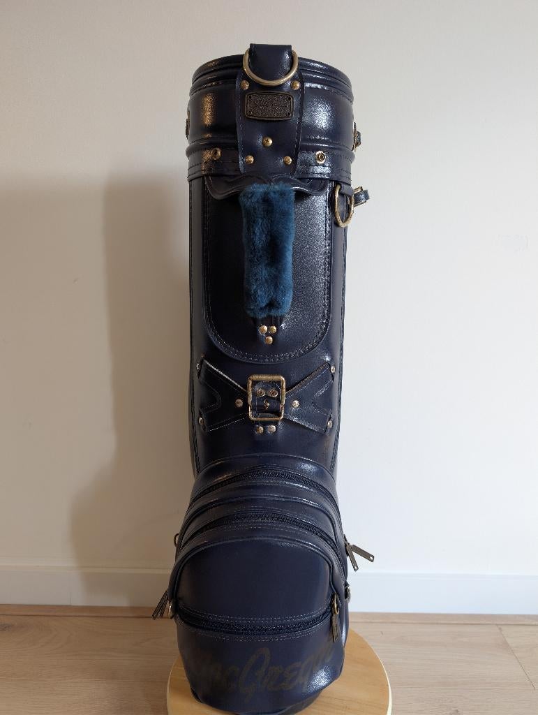 Vintage Golftas - Jack Nicklaus Signature Edt. - Marineblauw, Ophalen, Zo goed als nieuw, Tas, Overige merken