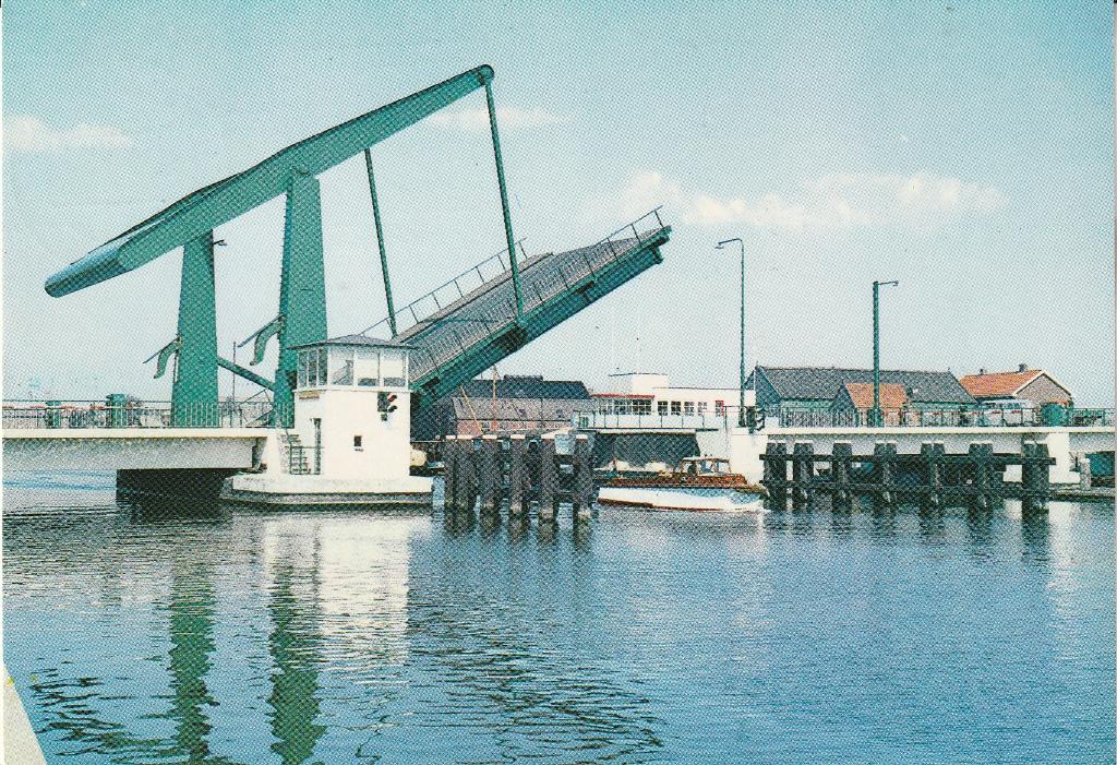Den Helder Kinsbergenbrug 1977, Ophalen of Verzenden, 1960 tot 1980, Gelopen, Noord-Holland