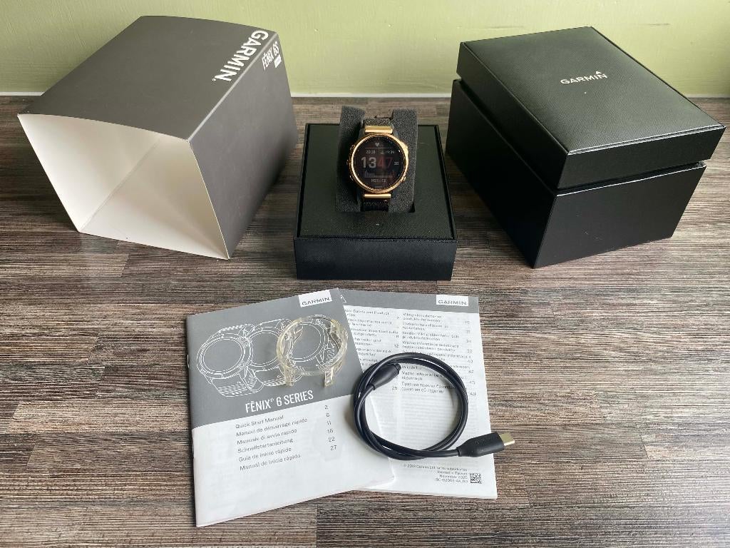 25055 Garmin Fenix 6s Sapphire met garantie, Garmin Nederland BV, GARMIN, https://support.garmin.com/nl-NL/, Bramenberg 9-3 3755 BT Eemnes