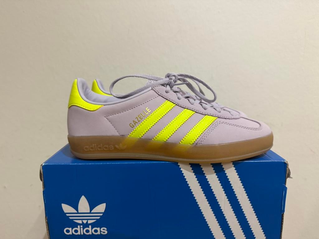Te koop nieuwe Adidas Gazelle indoor maat 38 2/3, Postlaan 3, Nieuw, Ophalen of Verzenden, Sneakers of Gympen