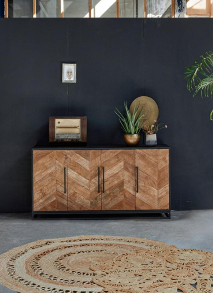 OMG cabinet ROF005 l Whoon l Room108 l van €1489 voor €369, Ophalen, Met deur(en), Teakhout, 150 tot 200 cm